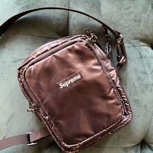 Black Supreme Side Bag